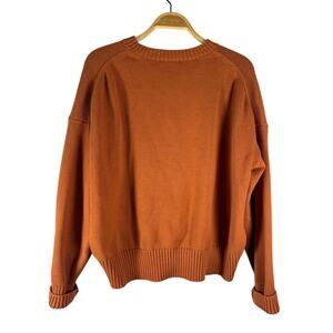 Quince Organic Cotton Boyfriend Sweater Medium